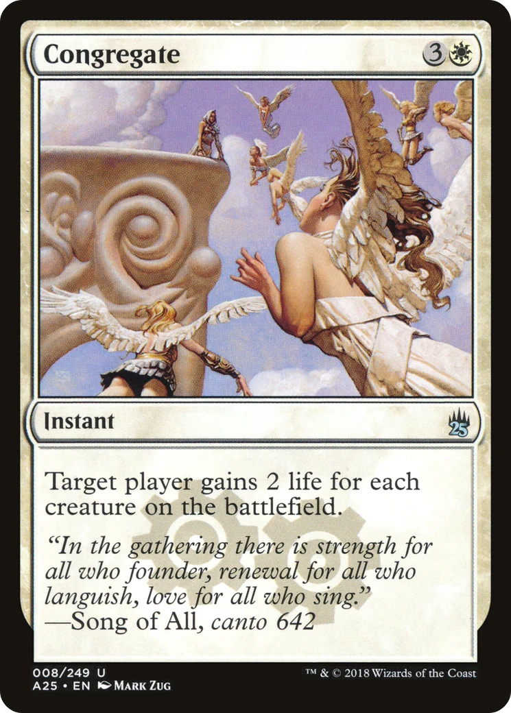 Congregate (A25-008)  - Masters 25