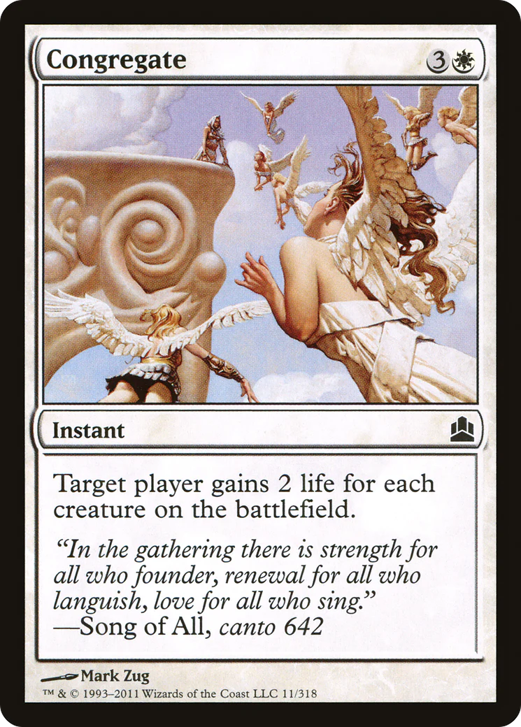 Congregate (CMD-011)  - Commander 2011