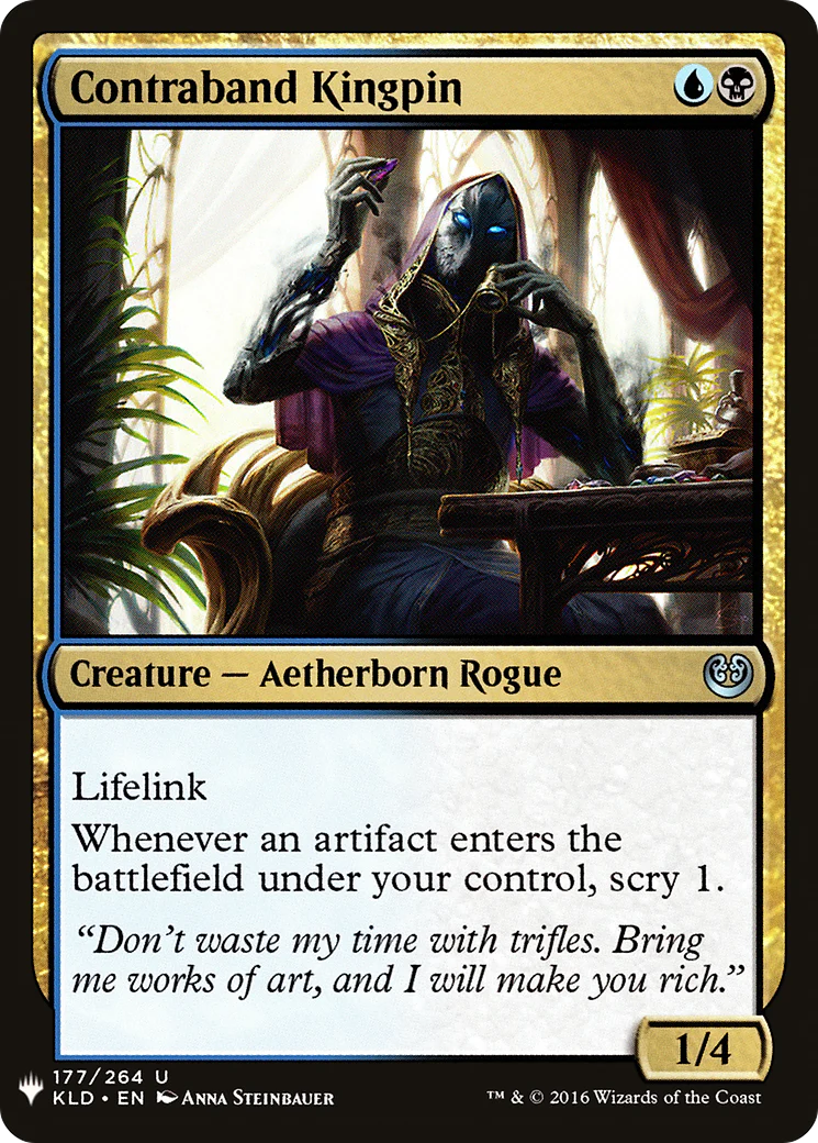 Contraband Kingpin (LIST-177)  - The List