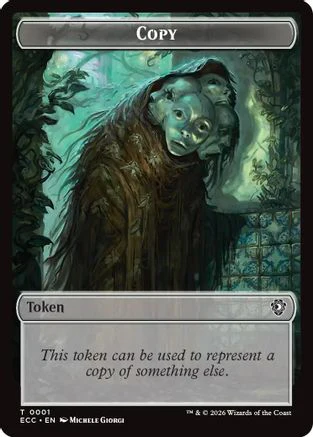 Copy // Scarecrow Double-Sided Token (ECC-1 // 11)  Foil - Commander: Lorwyn Eclipsed