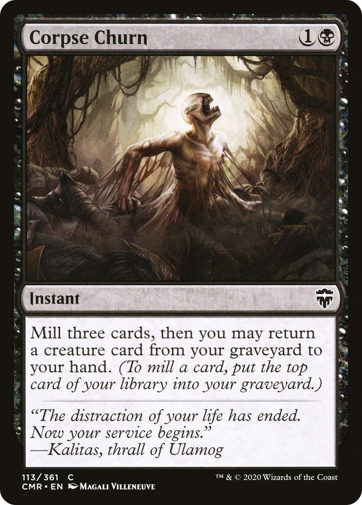 Corpse Churn (CMR-113)  - Commander Legends
