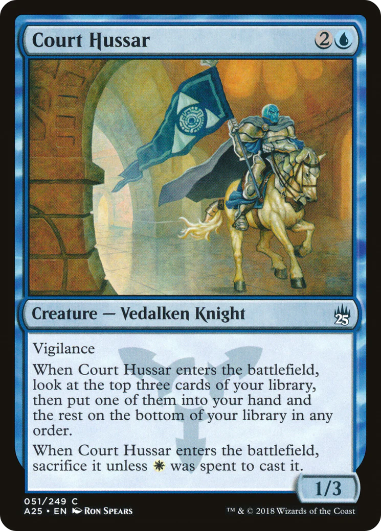 Court Hussar (A25-051) Foil - Masters 25