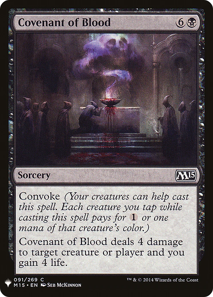 Covenant of Blood (LIST-091)  - The List