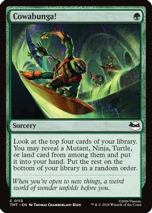 Cowabunga! (TMT-113)  - Teenage Mutant Ninja Turtles