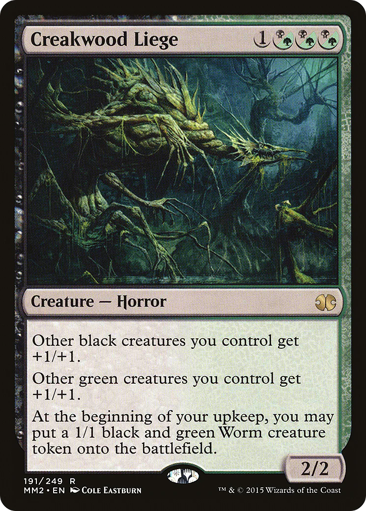 Creakwood Liege (MM2-191)  Foil - Modern Masters 2015