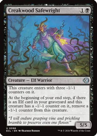 Creakwood Safewright (ECL-096)  - Lorwyn Eclipsed