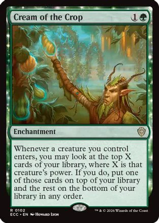 Cream of the Crop (ECC-102)  - Commander: Lorwyn Eclipsed