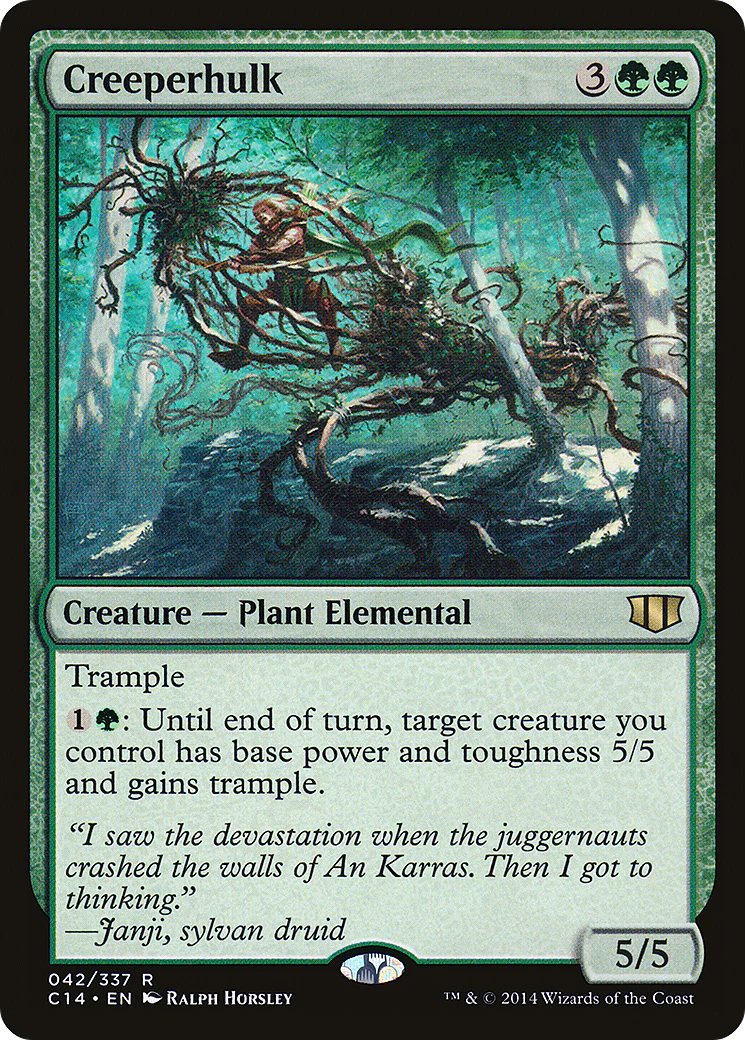 Creeperhulk (C14-042)  - Commander 2014