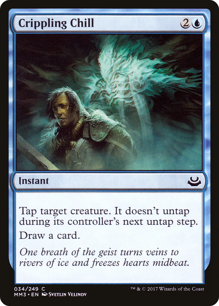 Crippling Chill (MM3-034)  - Modern Masters 2017