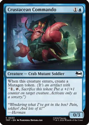 Crustacean Commando (TMT-033)  Foil - Teenage Mutant Ninja Turtles