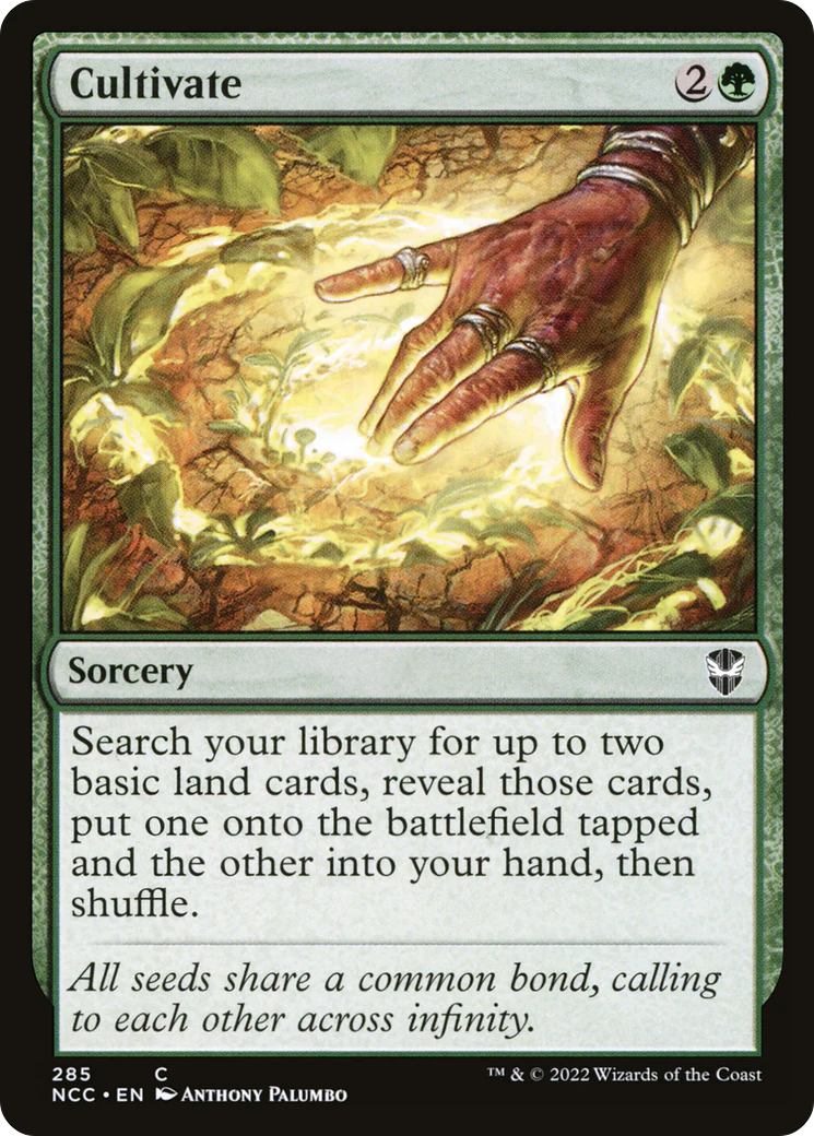 Cultivate (NCC-285)  - New Capenna Commander