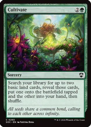 Cultivate (SOC-265)  - Commander: Secrets of Strixhaven