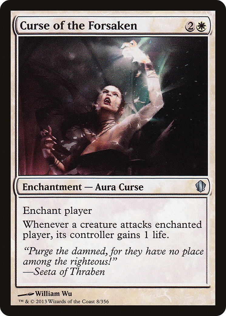 Curse of the Forsaken (C13-008)  - Commander 2013