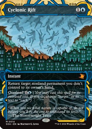 Cyclonic Rift (SOA-014) Foil - Secrets of Strixhaven: Mystical Archive