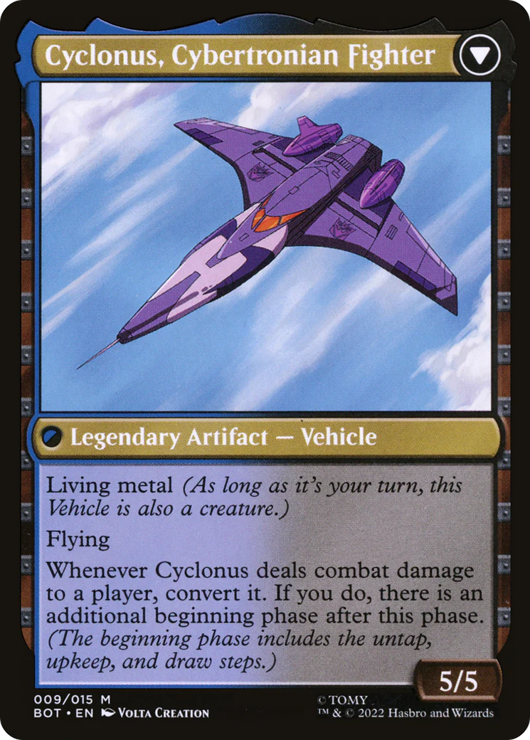 Cyclonus, the Saboteur (BOT-009) - Transformers: (convertdfc) - Image 2