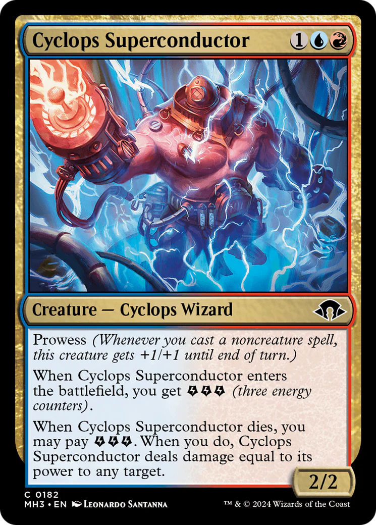 Cyclops Superconductor (MH3-182)  Foil - Modern Horizons 3