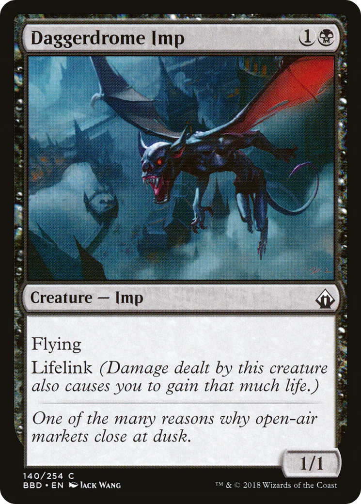 Daggerdrome Imp (BBD-140)  Foil - Battlebond