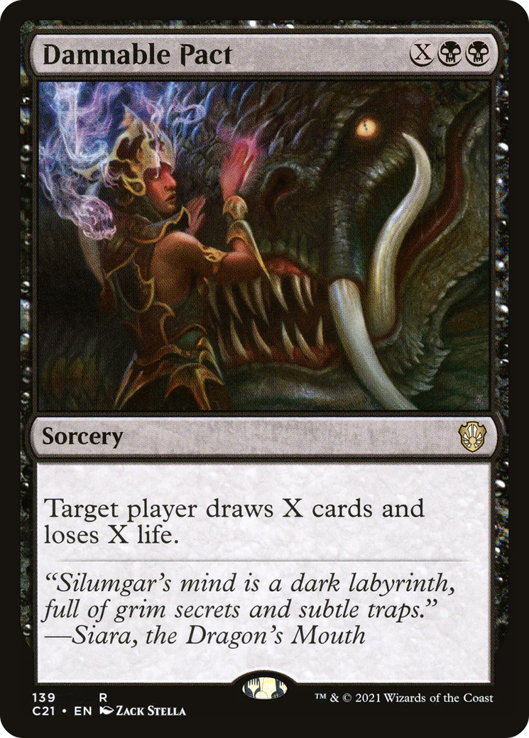 Damnable Pact (C21-139)  - Commander 2021
