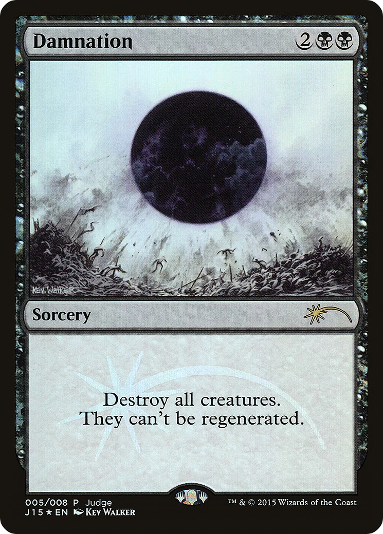 Damnation (JDG-005)  Foil - Judge Gift Cards 2015