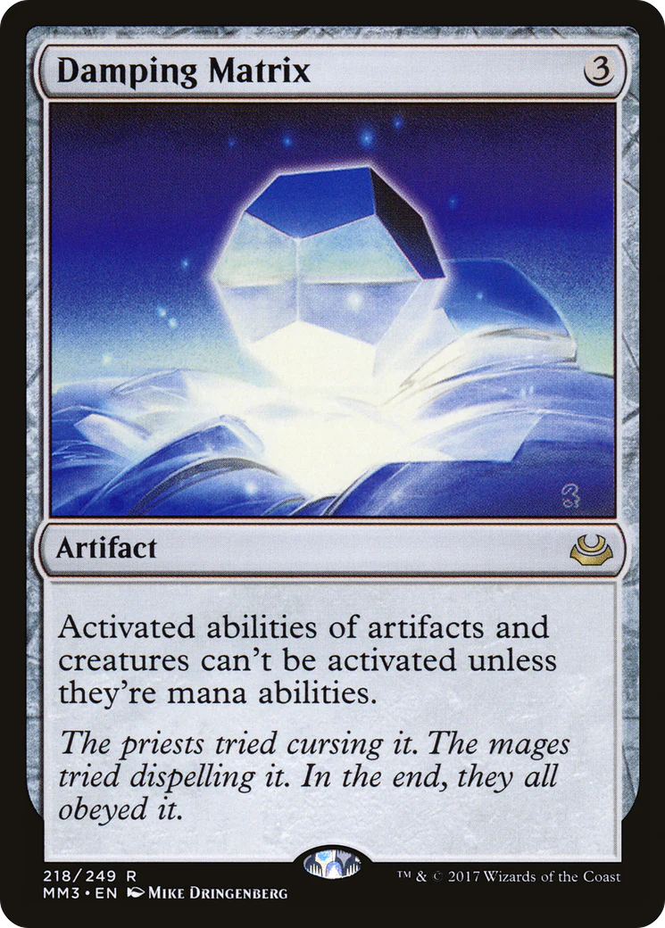 Damping Matrix (MM3-218)  - Modern Masters 2017