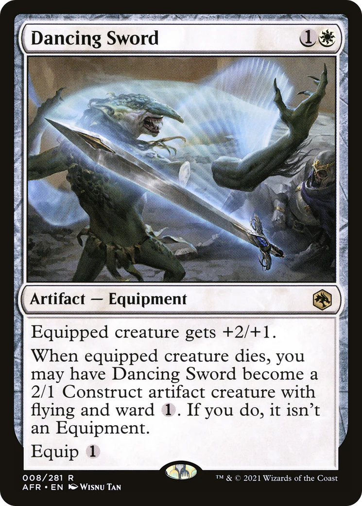 Dancing Sword (AFR-008)  - Adventures in the Forgotten Realms