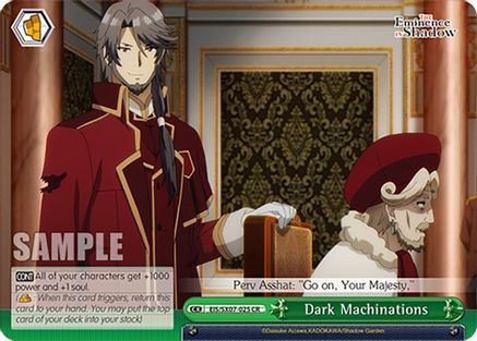Dark Machinations (EIS/SX07-025) - The Eminence in Shadow