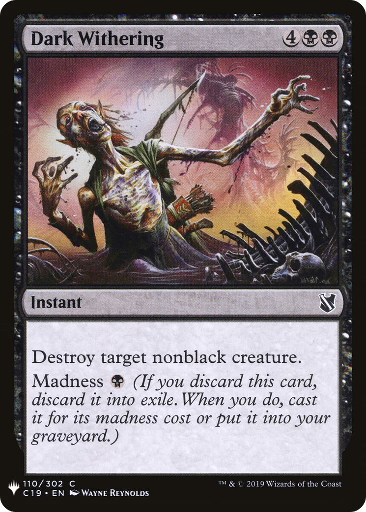 Dark Withering (LIST-110)  - The List