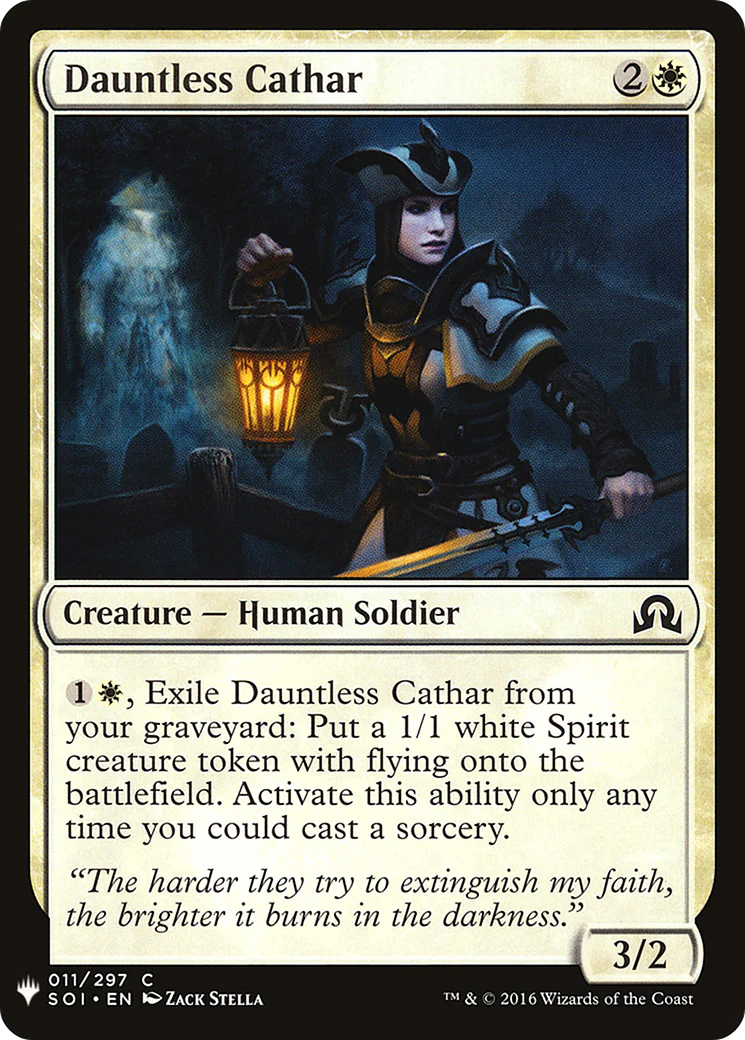 Dauntless Cathar (LIST-SOI-11)  - The List