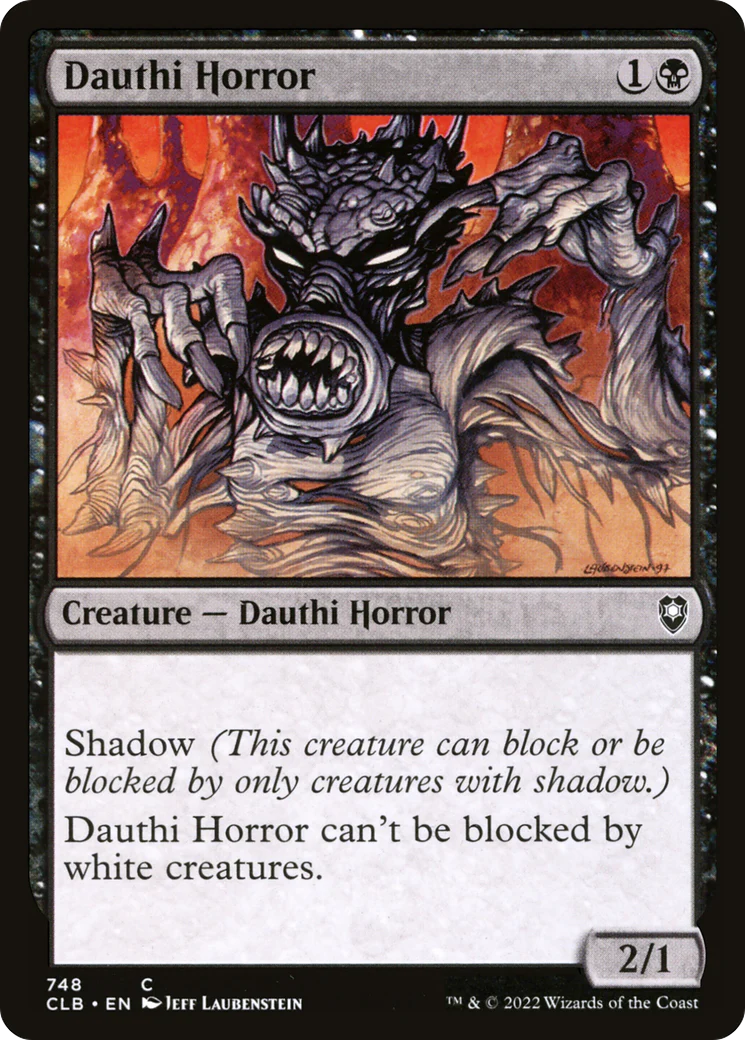 Dauthi Horror (CLB-748)  - Commander Legends: Battle for Baldur's Gate