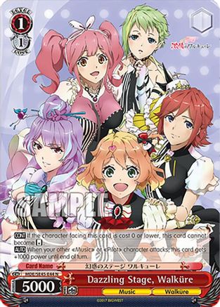 Dazzling Stage, Walkure (MDE/SE45E44 N) - MACROSS Delta Premium Booster