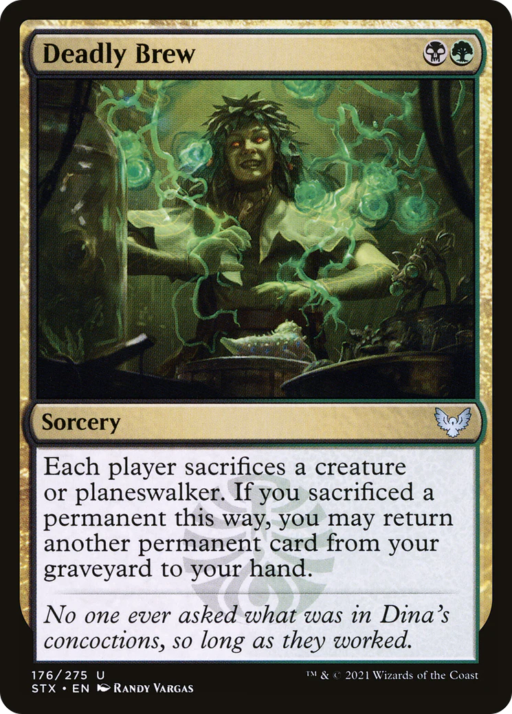 Deadly Brew (STX-176)  - Strixhaven: School of Mages
