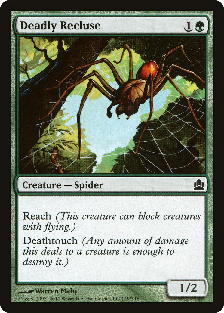 Deadly Recluse (CMD-149)  - Commander 2011
