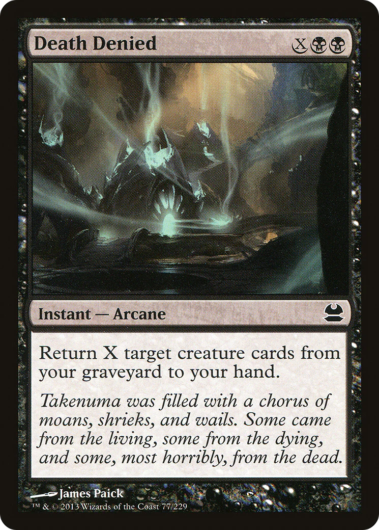 Death Denied (MMA-077)  Foil - Modern Masters