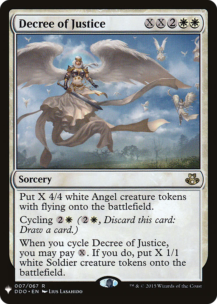 Decree of Justice (LIST-007)  - The List