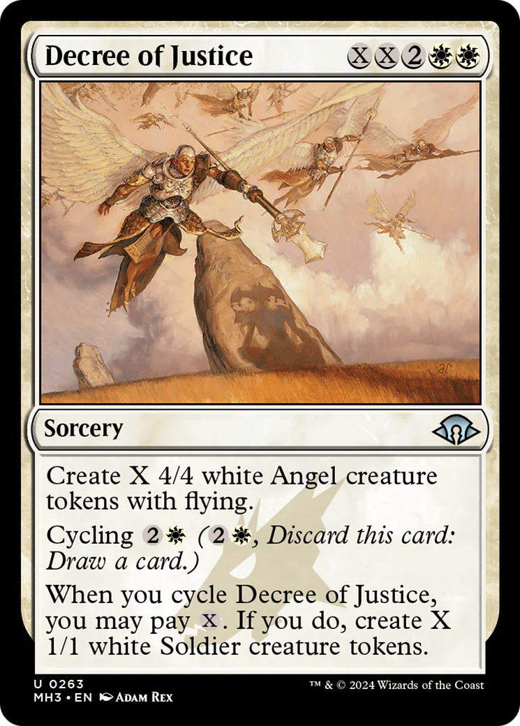 Decree of Justice (MH3-263)  Foil - Modern Horizons 3