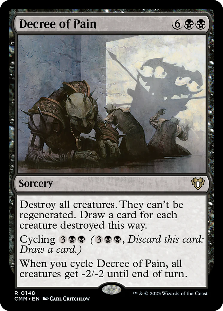 Decree of Pain (CMM-148)  - Commander Masters