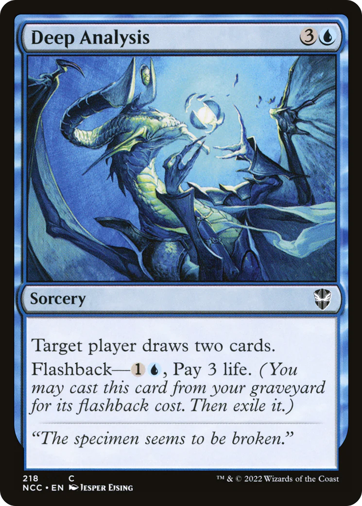 Deep Analysis (NCC-218)  - New Capenna Commander