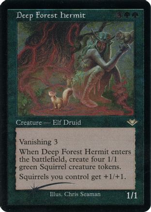 Deep Forest Hermit (Retro Frame) (Foil Etched) (MH1-020) Foil - Modern Horizons