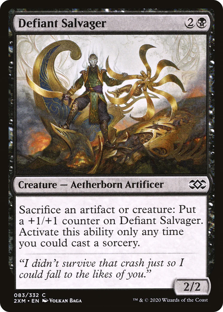 Defiant Salvager (2XM-083) Foil - Double Masters