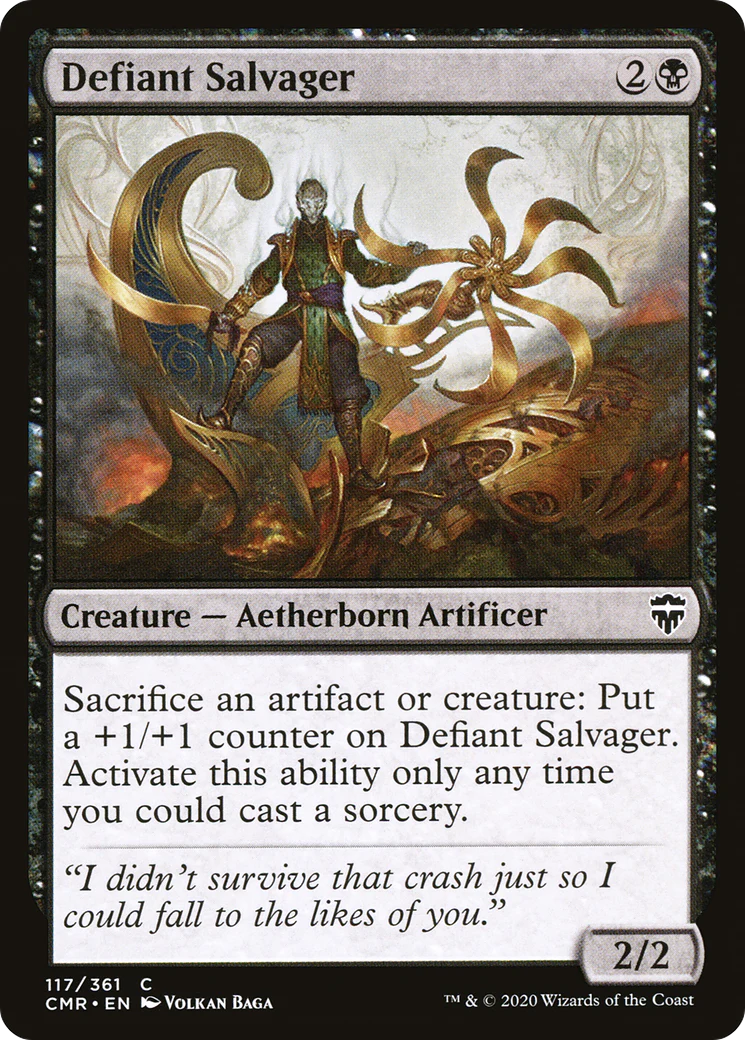 Defiant Salvager (CMR-117)  - Commander Legends