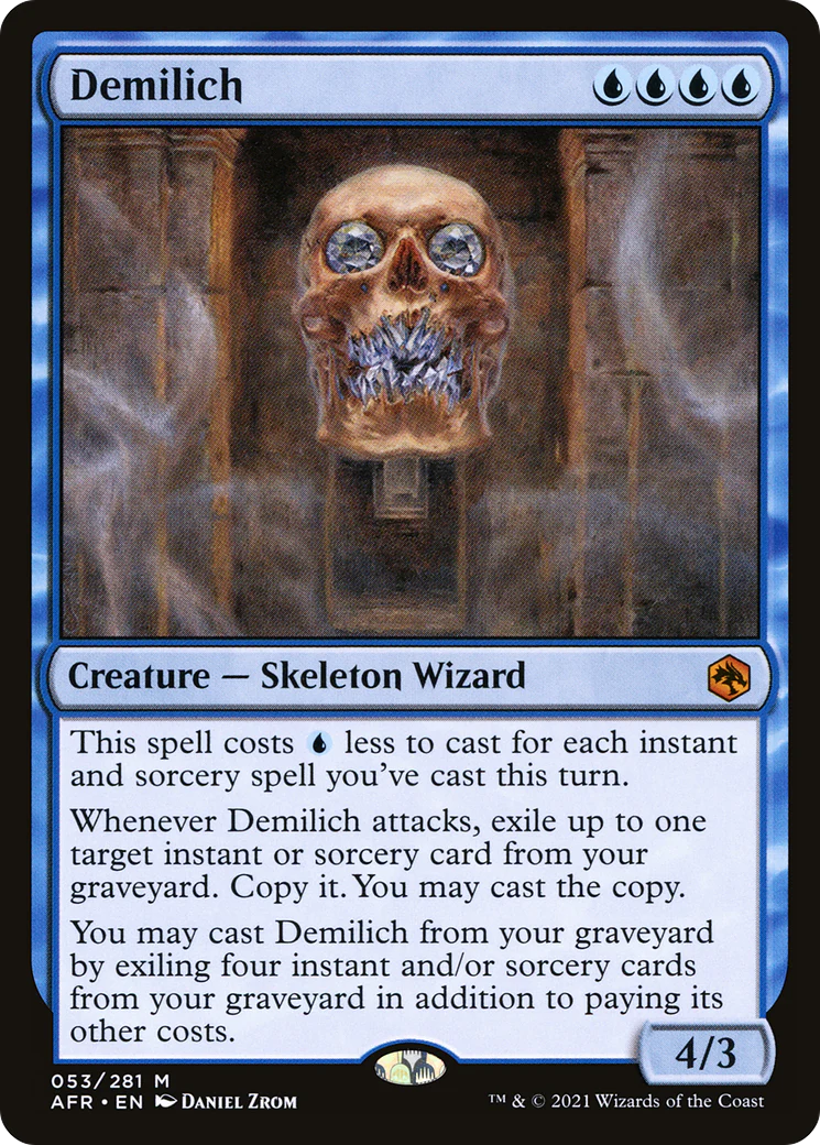 Demilich (AFR-053)  Foil - Adventures in the Forgotten Realms