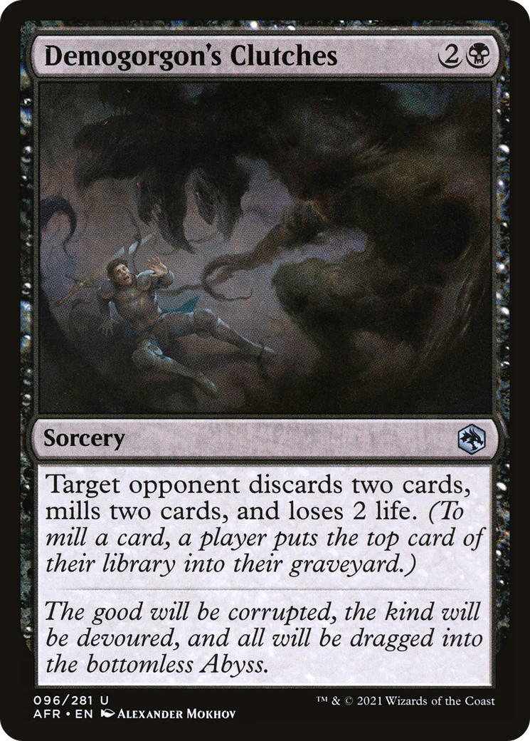 Demogorgon's Clutches (AFR-096)  Foil - Adventures in the Forgotten Realms