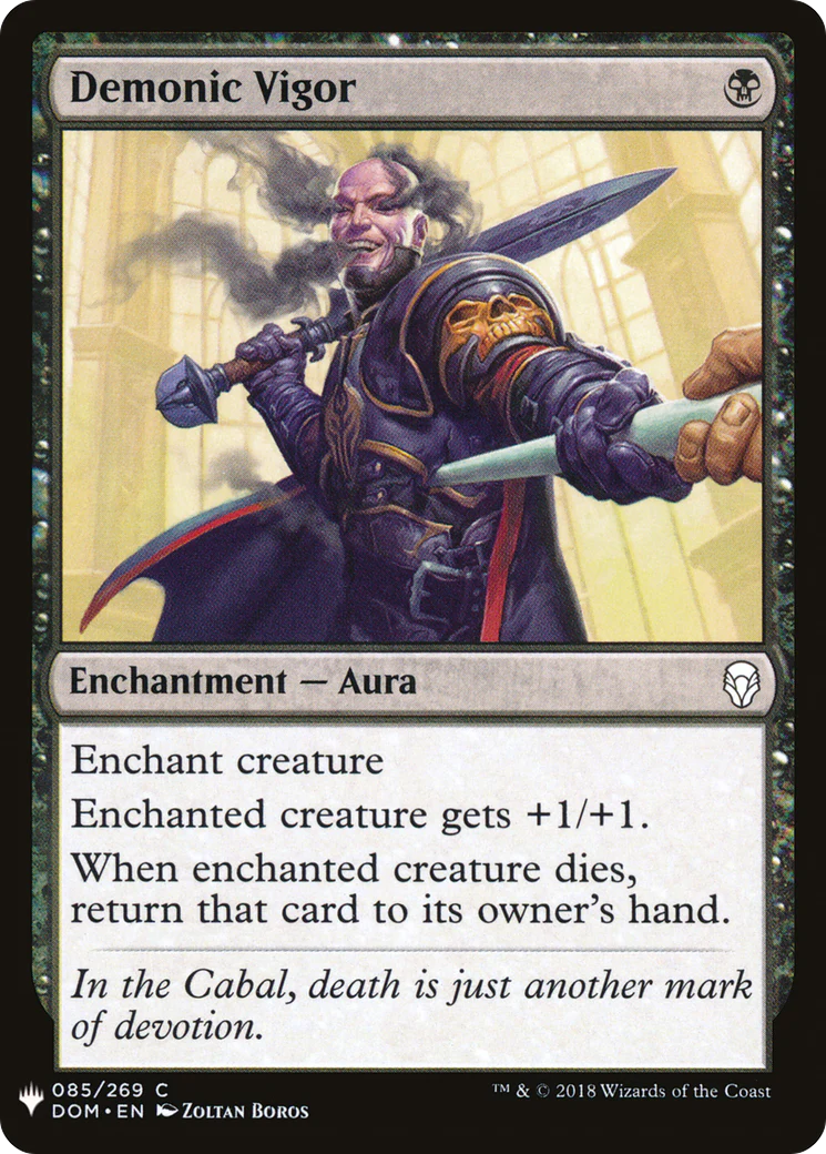 Demonic Vigor (LIST-085)  - The List