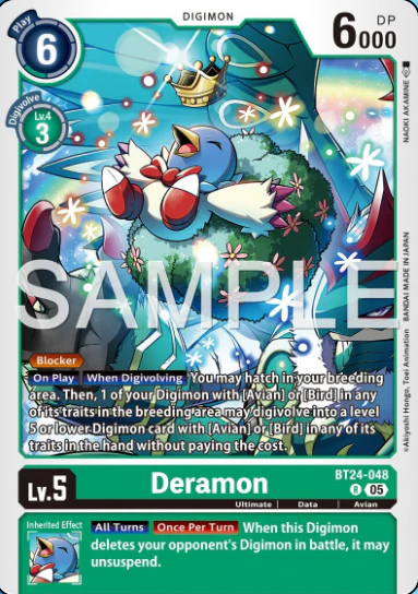 Deramon (BT24-048) - Time Stranger Foil