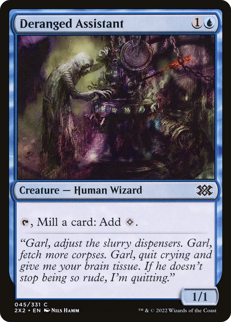 Deranged Assistant (2X2-045)  - Double Masters 2022
