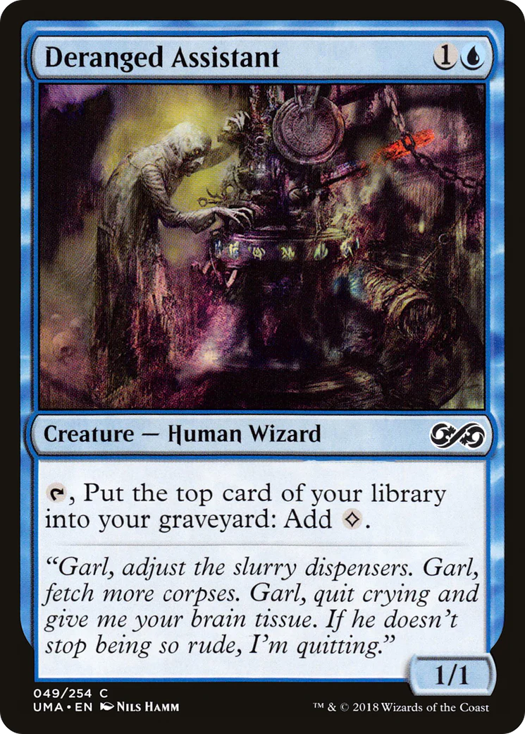 Deranged Assistant (UMA-049)  Foil - Ultimate Masters
