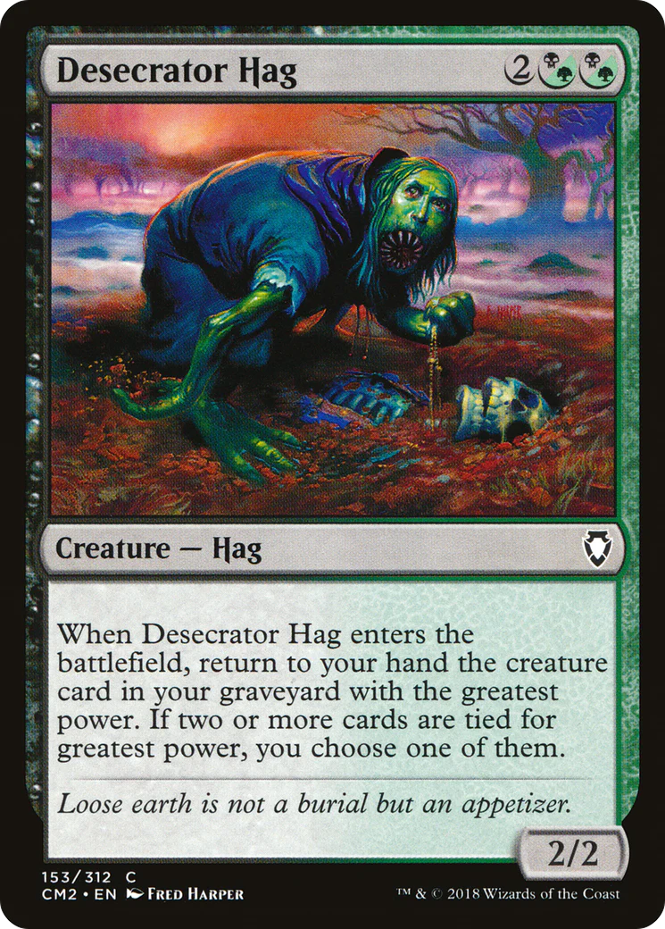Desecrator Hag (CM2-153)  - Commander Anthology Volume II
