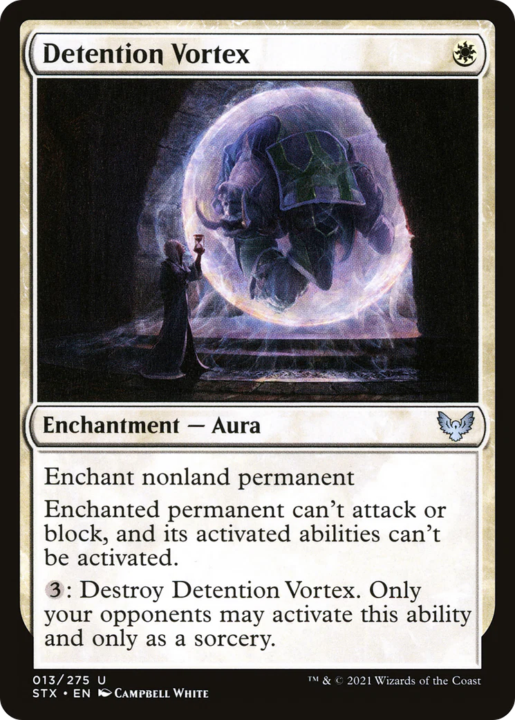 Detention Vortex (STX-013)  - Strixhaven: School of Mages