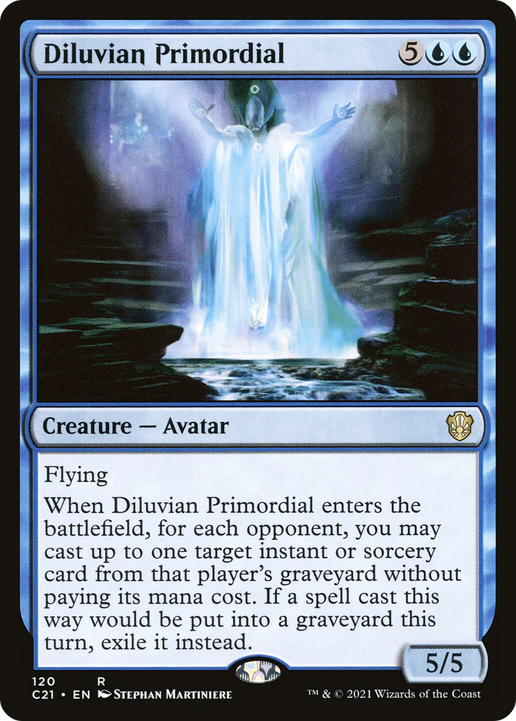 Diluvian Primordial (C21-120)  - Commander 2021