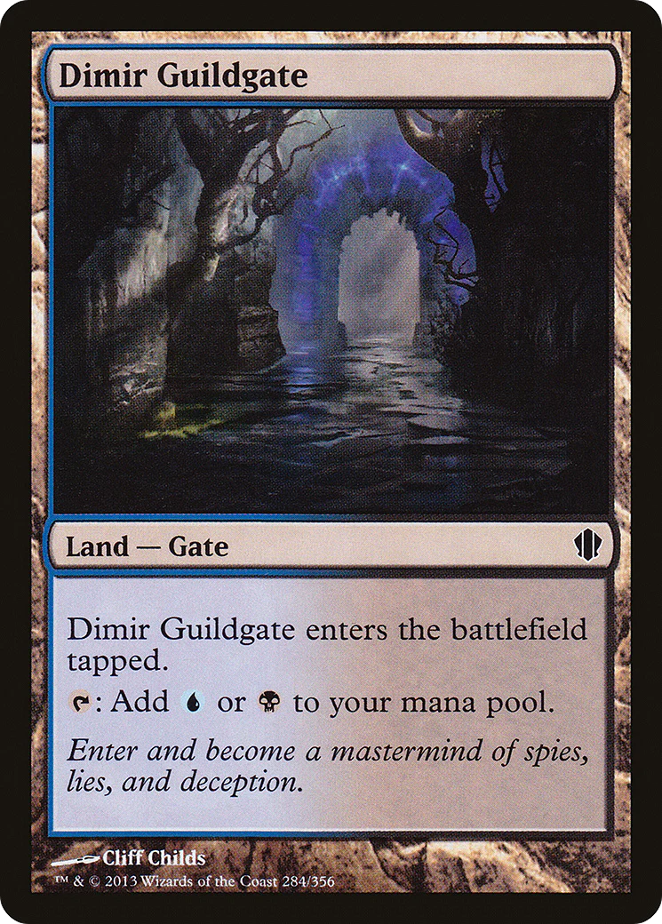Dimir Guildgate (C13-284)  - Commander 2013